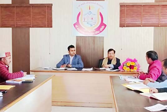 बदरीनाथ-केदारनाथ मन्दिर समिति की संस्कृत विद्यालय-महाविद्यालयों के संचालन को हुई बैठक