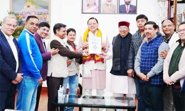 PRSI डेलीगेशन ने मुख्यमंत्री को देहरादून में प्रस्तावित राष्ट्रीय अधिवेशन के लिए दिया आमंत्रण