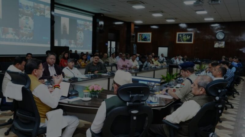 चारधाम यात्रा को लेकर सीएम धामी का सख्त एक्शन प्लान तैयार