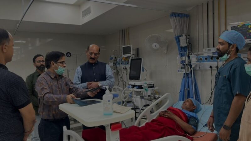 स्वास्थ्य मंत्री ने ऋषिकेश स्थित राजकीय चिकित्सालय का निरीक्षण किया